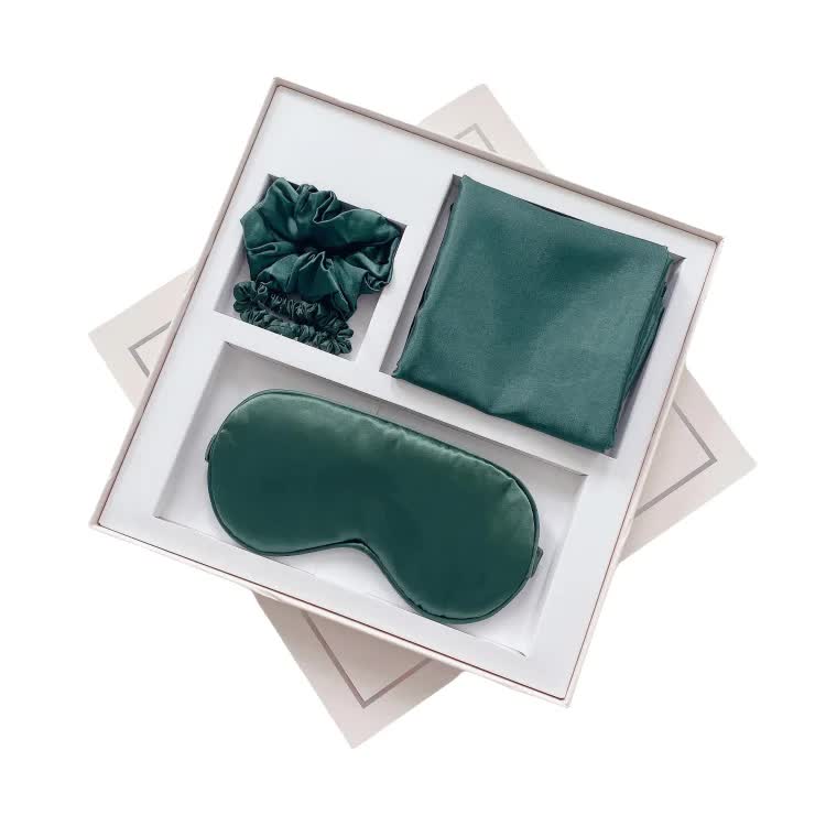 Green Luxury Silk Sleep Gift Set - Rosette & Co