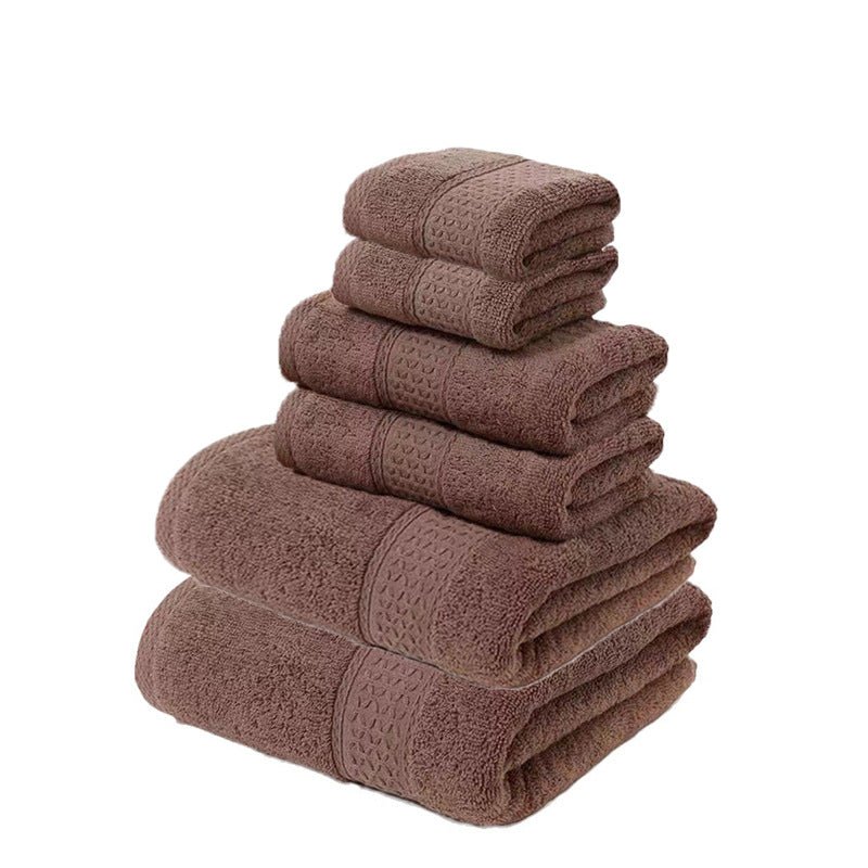 Luxury 6 Piece Cotton Towel Set - Rosette & Co