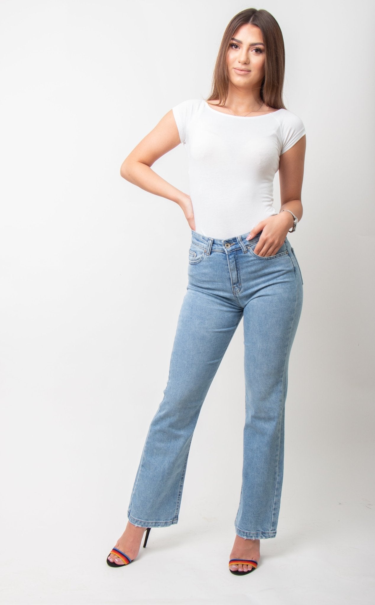Santorini Jeans - Rosette & Co