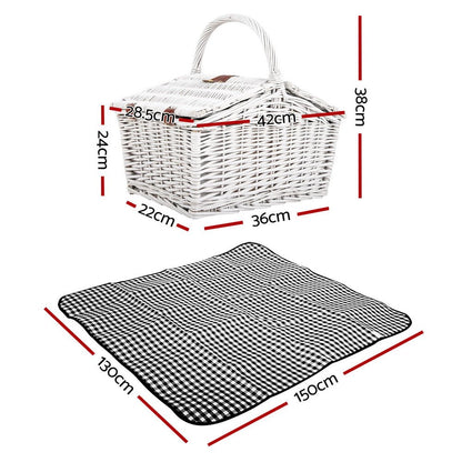 2 Person Picnic Basket - Rosette & Co