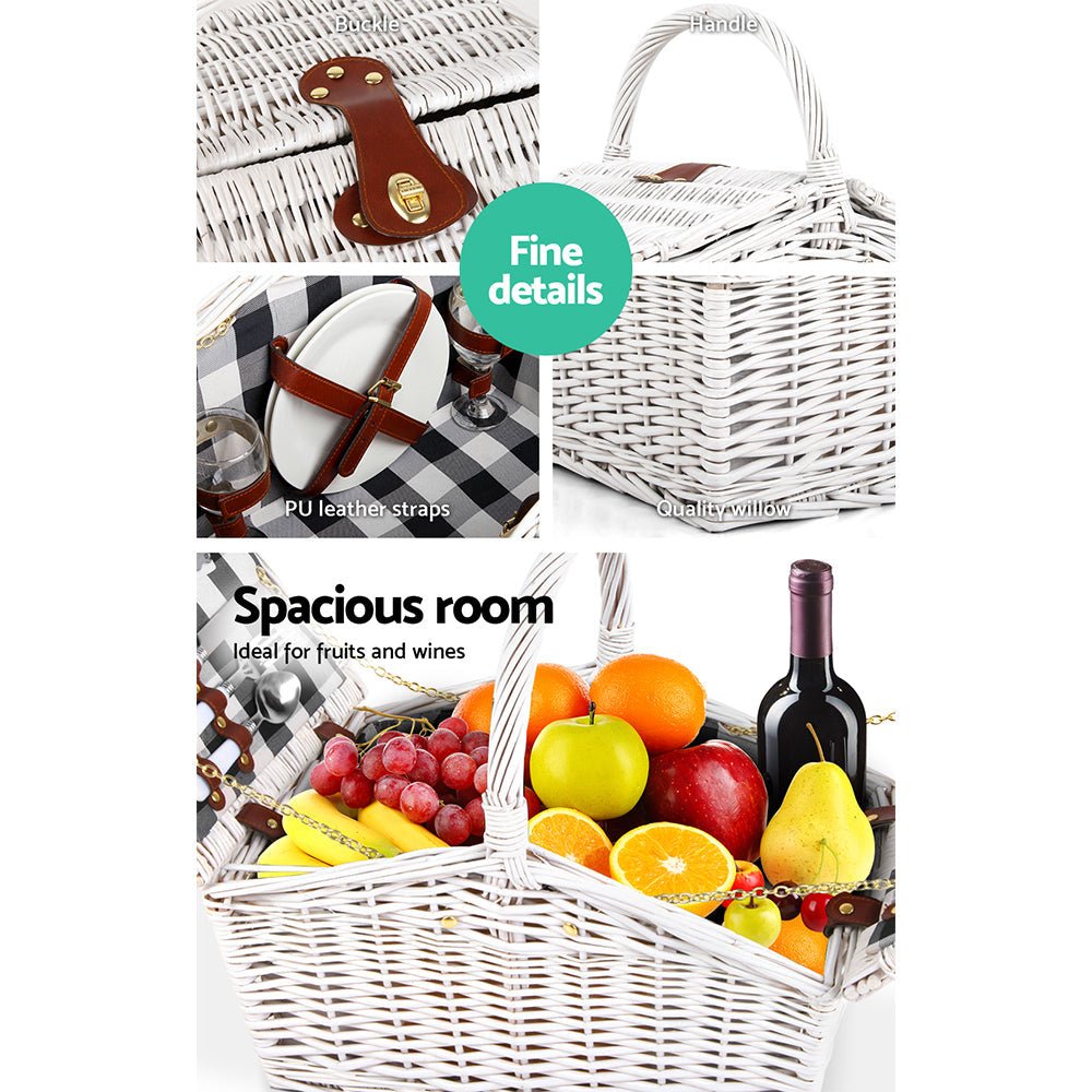 2 Person Picnic Basket - Rosette & Co