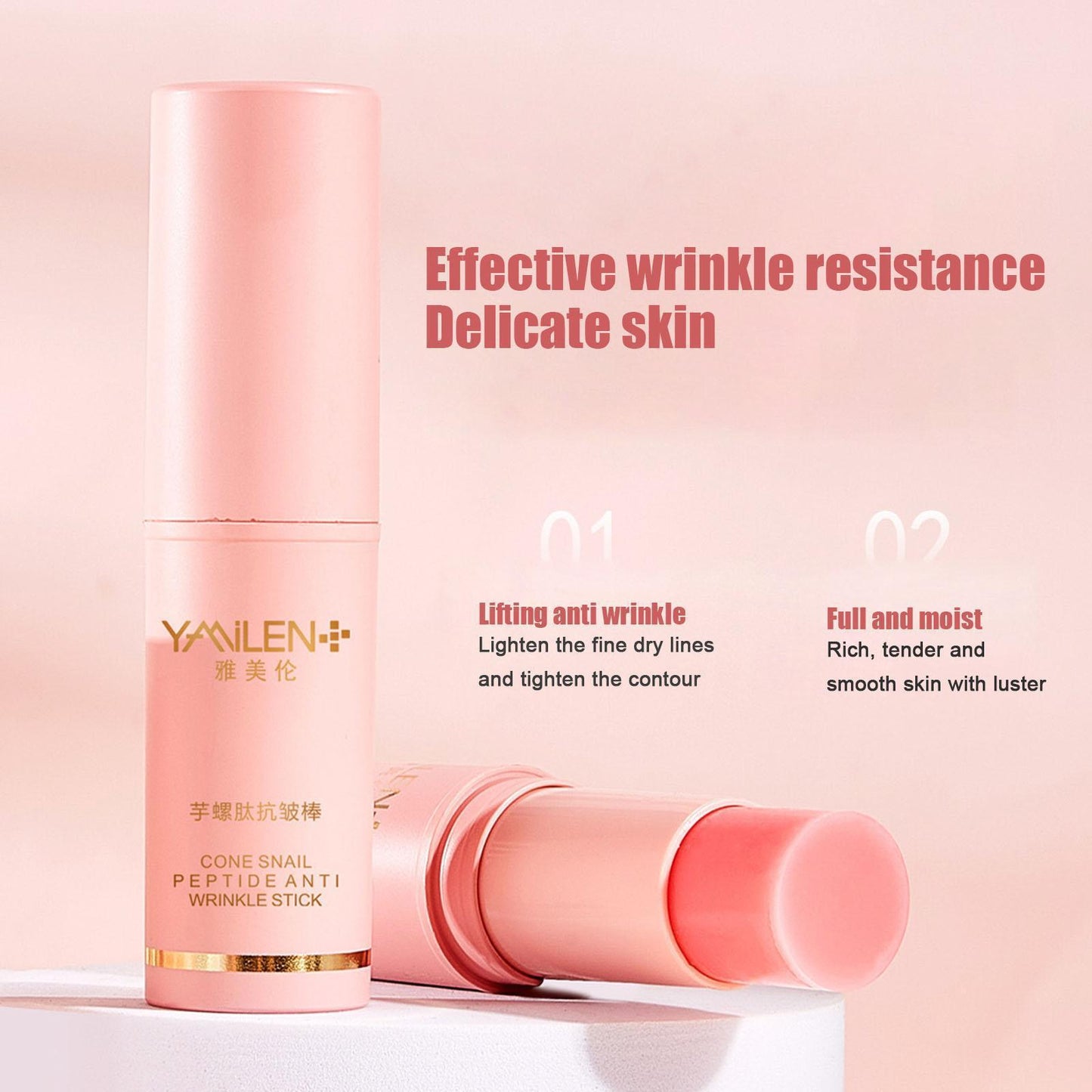 Anti - Wrinkle Stick Collagen Lip Balm - Rosette & Co