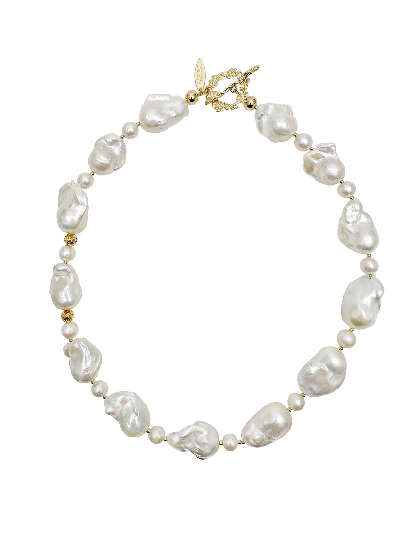Baroque Pearls Short Necklace - Rosette & Co