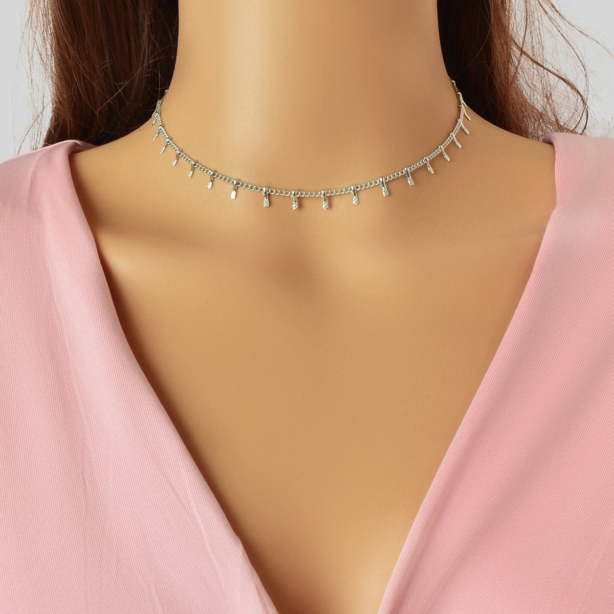 Classic Dainty Choker - Rosette & Co