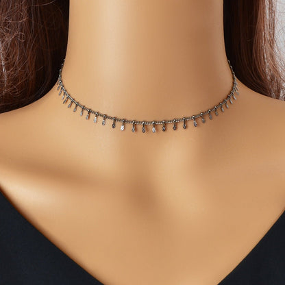 Classic Dainty Choker - Rosette & Co