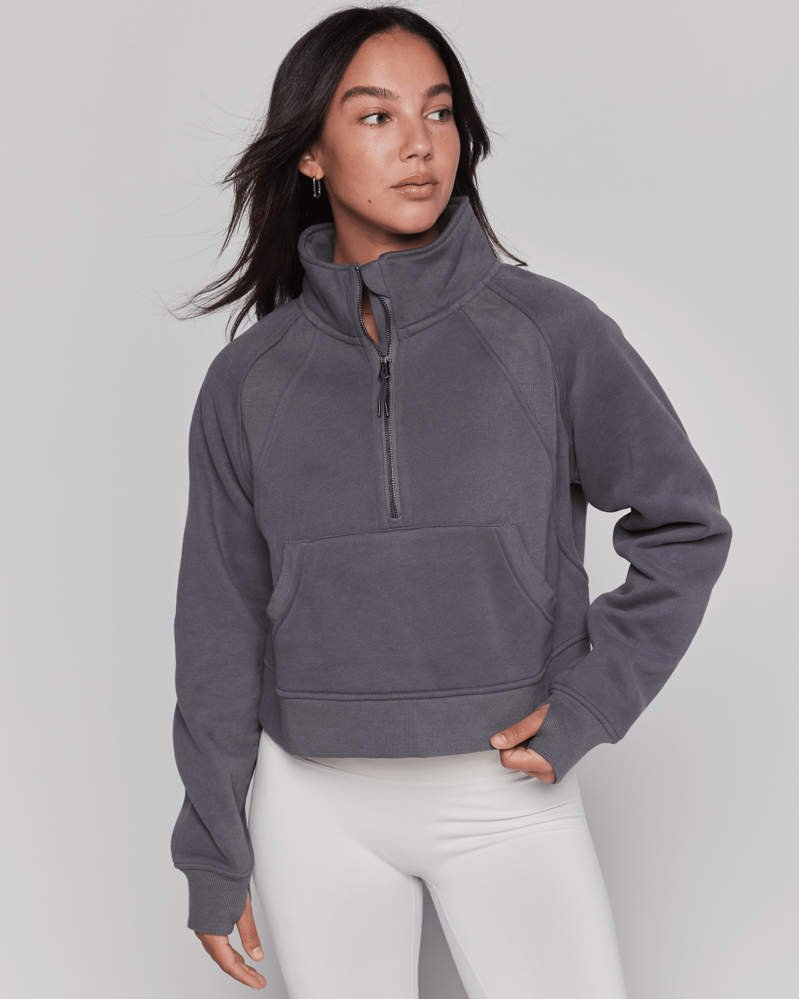 Cropped Fleece Jacket - Rosette & Co