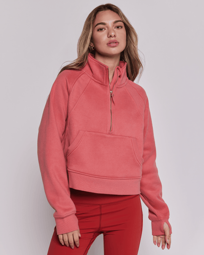 Cropped Fleece Jacket - Rosette & Co