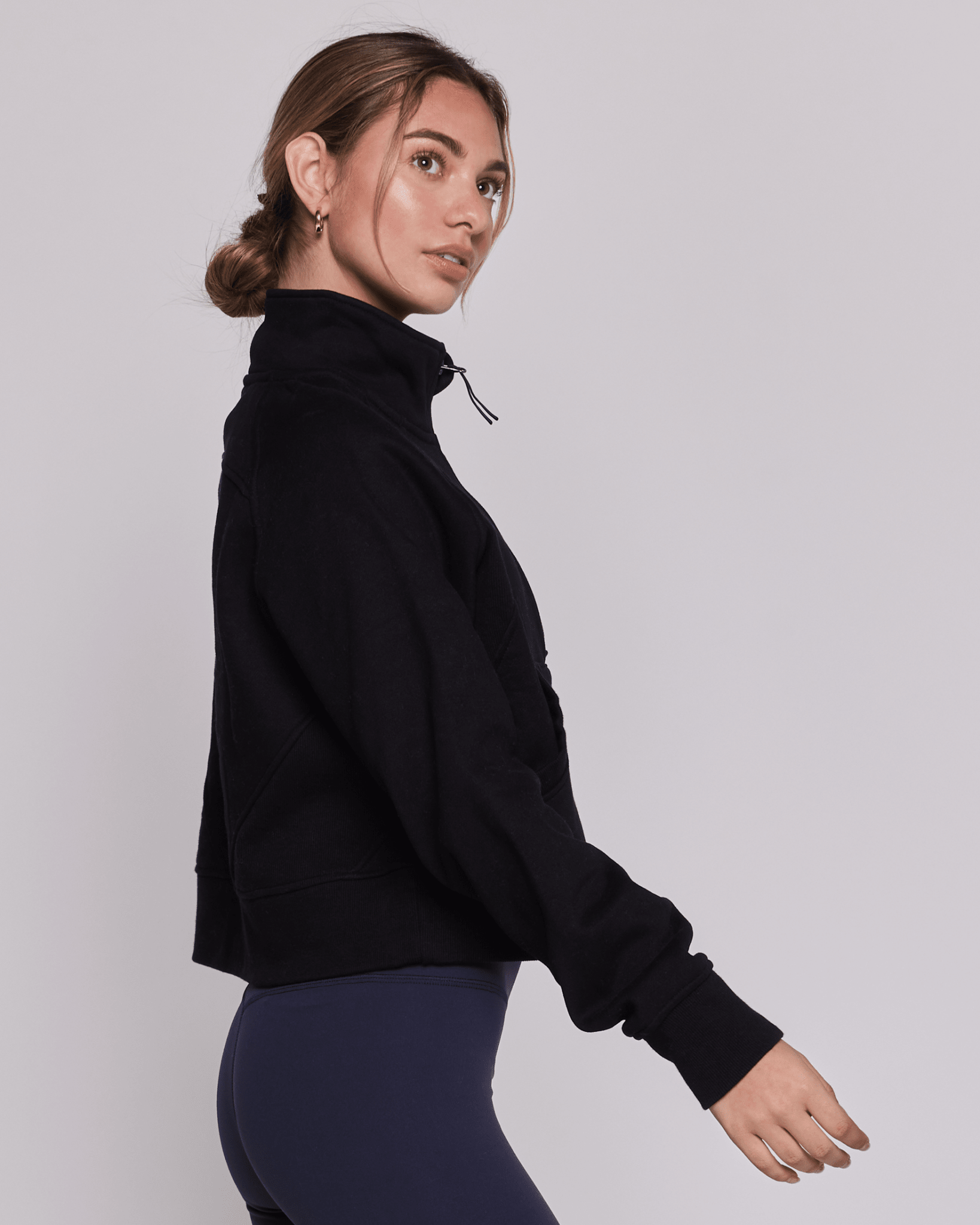 Cropped Fleece Jacket - Rosette & Co