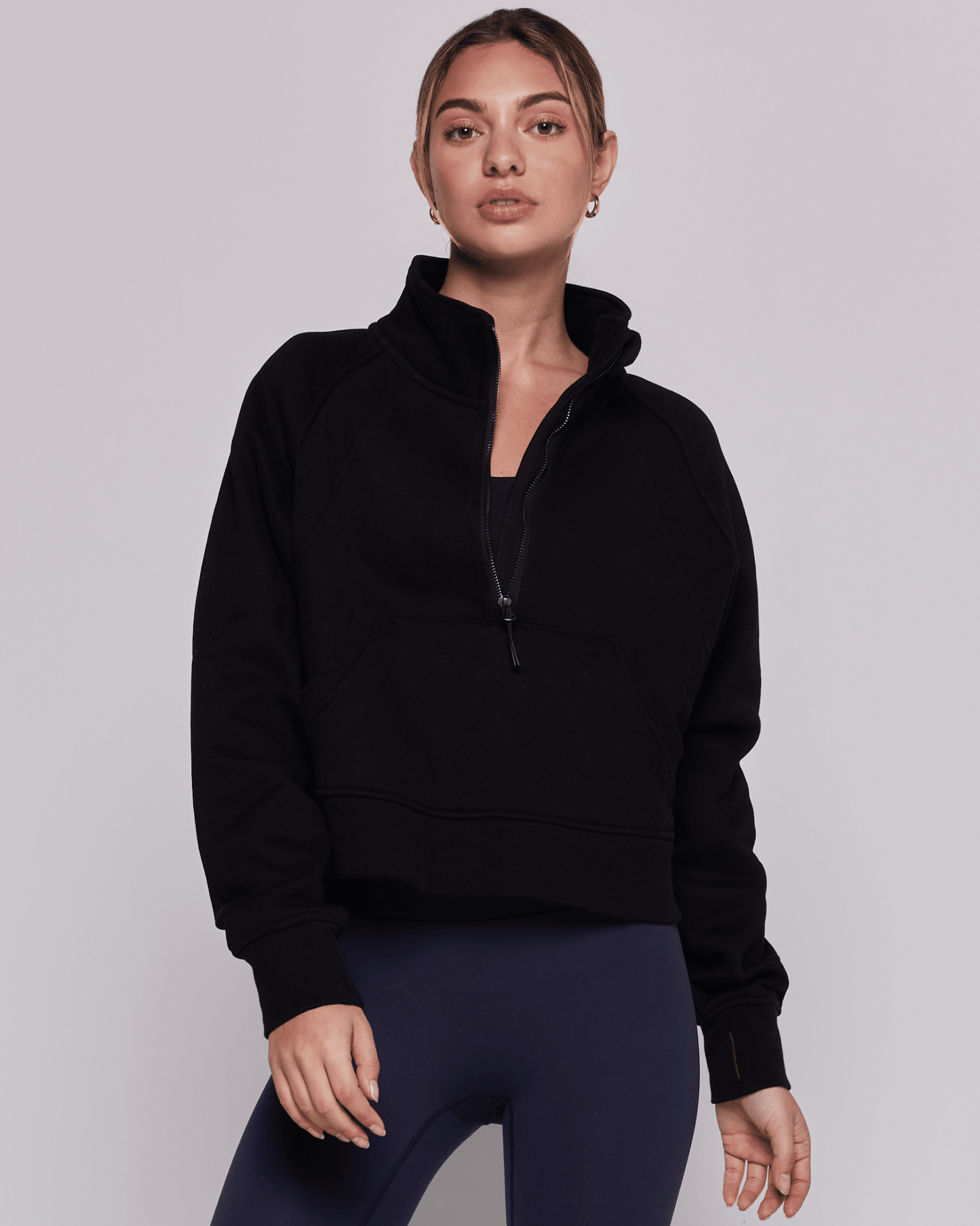 Cropped Fleece Jacket - Rosette & Co