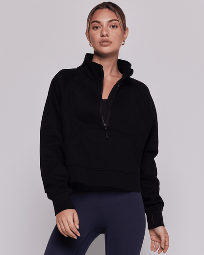 Cropped Fleece Jacket - Rosette & Co