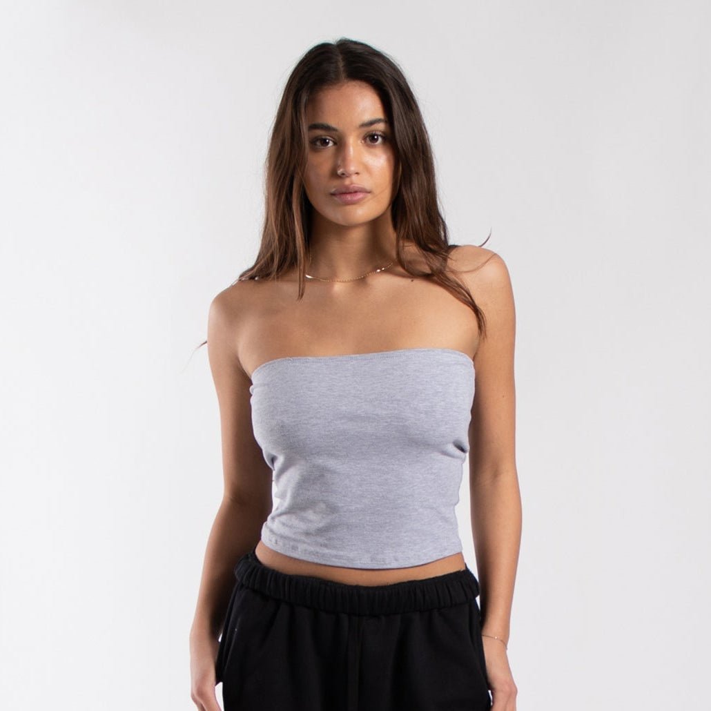 Cropped Strapless Tube Top - Rosette & Co