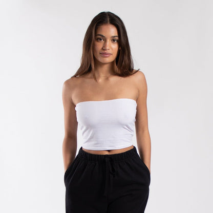 Cropped Strapless Tube Top - Rosette & Co