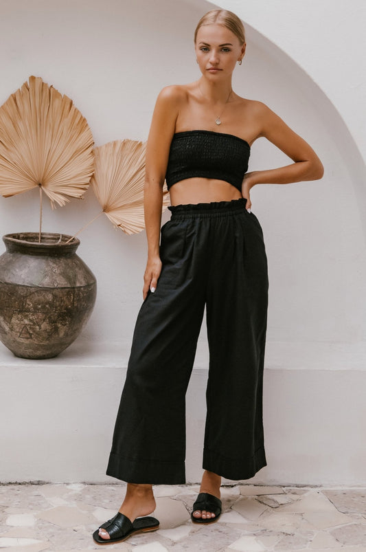 Delhi Linen Pants - Rosette & Co