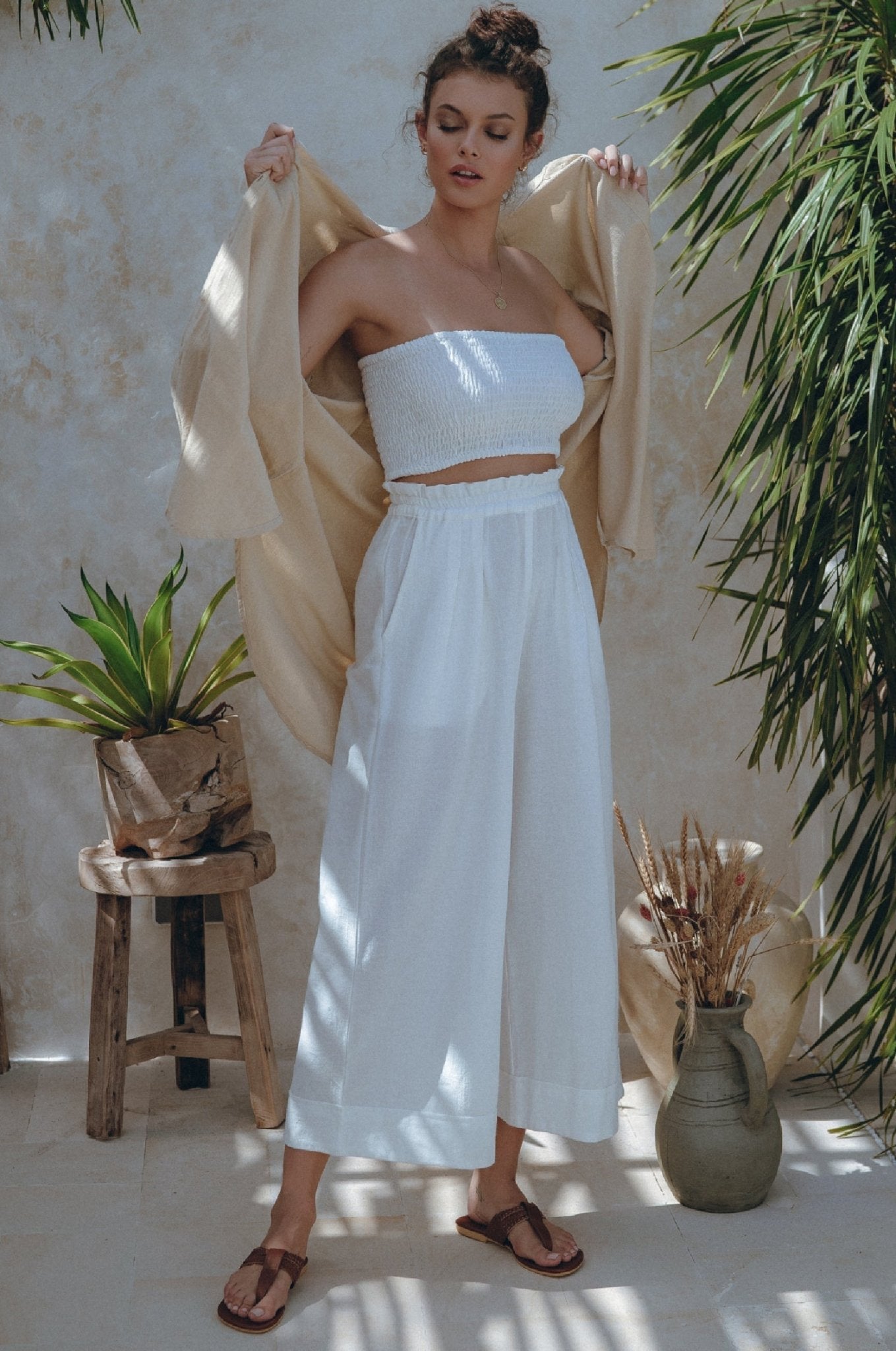 Delhi Linen Pants - Rosette & Co