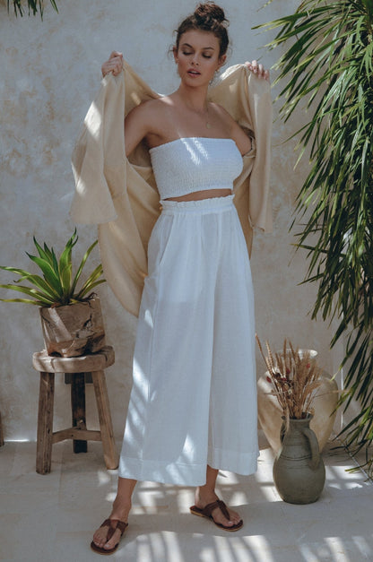 Delhi Linen Pants - Rosette & Co