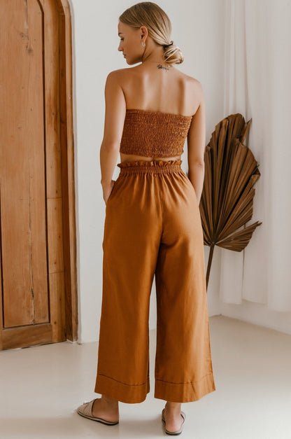 Delhi Linen Pants - Rosette & Co