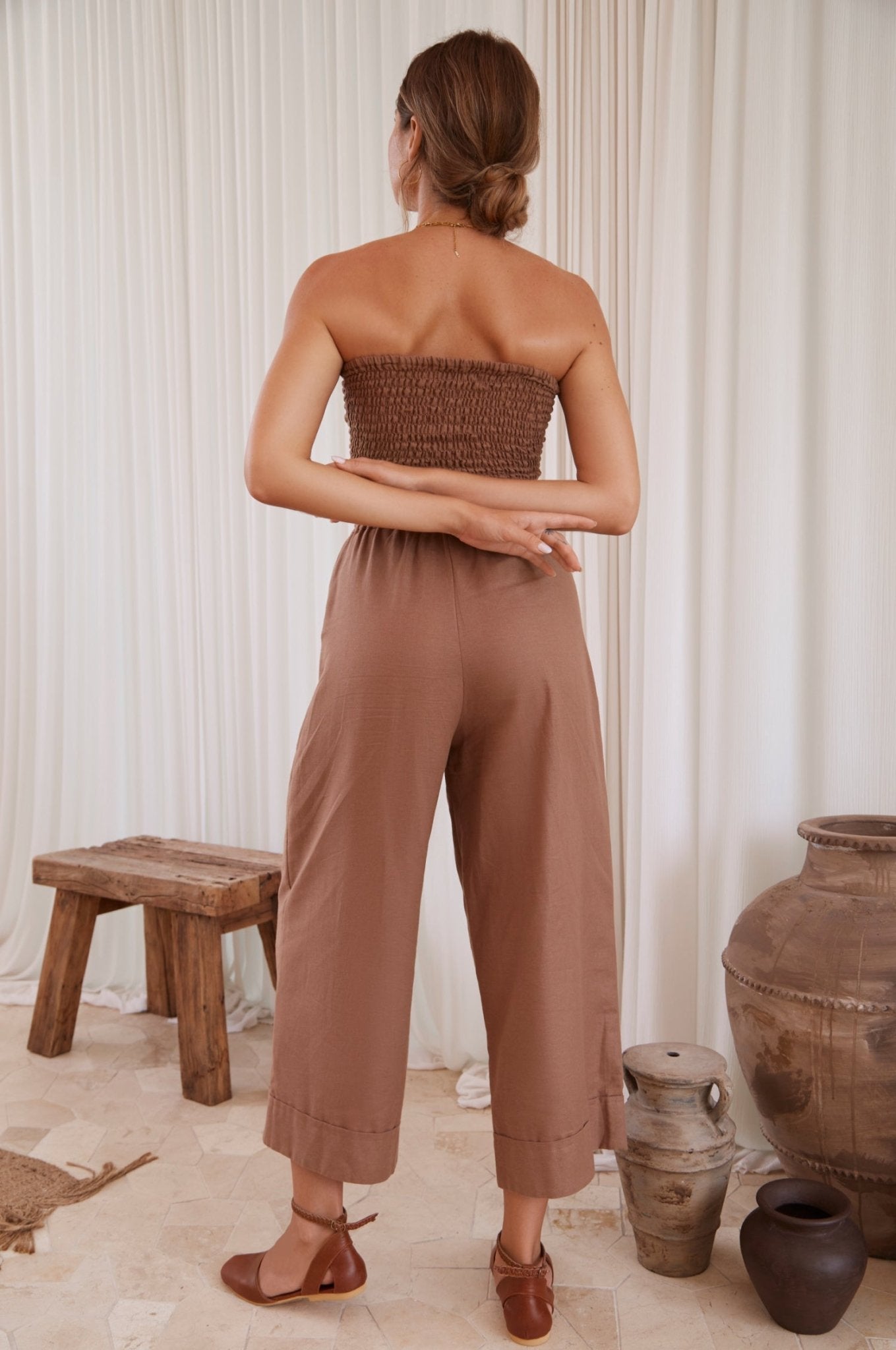 Delhi Linen Pants - Rosette & Co