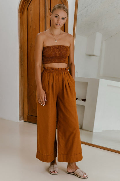 Delhi Linen Pants - Rosette & Co