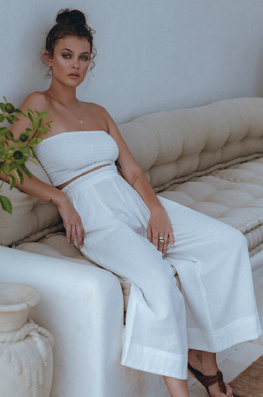 Delhi Linen Pants - Rosette & Co