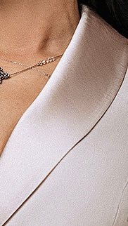 Elegant White Wrap Dress | Custom Made In UK | GLOWSYOU - Rosette & Co