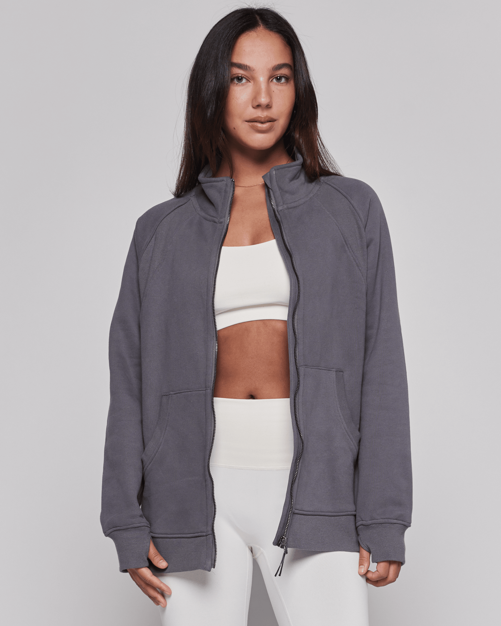 Fleece Oversized Jacket - Rosette & Co