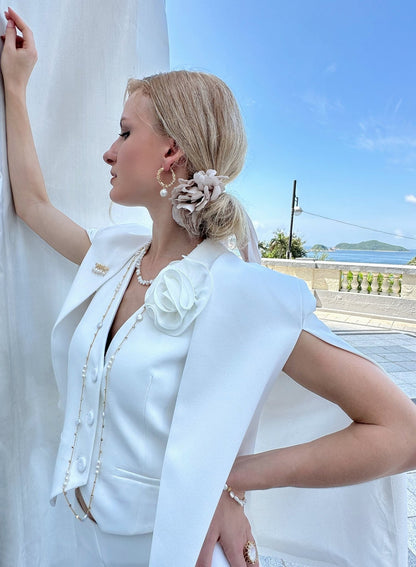 Freshwater Pearls Hook Earrings - Rosette & Co