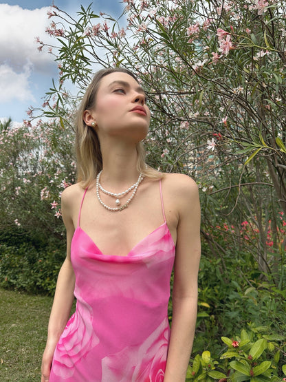 Freshwater Pearls with Baroque Pearl Pendant Necklace - Rosette & Co