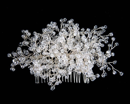 Hair comb headpiece - Rosette & Co