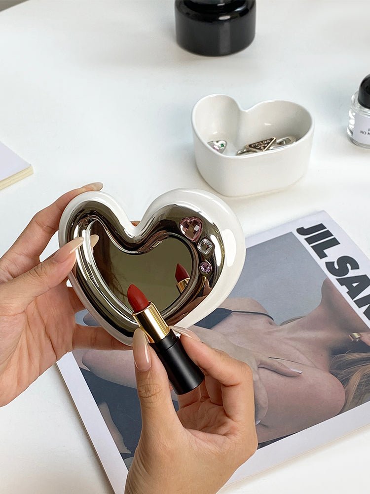 Heart Shaped Jewelry Box - Rosette & Co