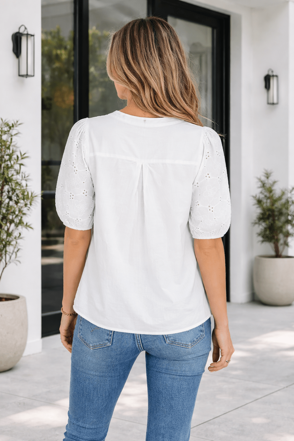 Isabelle Down Blouses Casual Shirts - Rosette & Co
