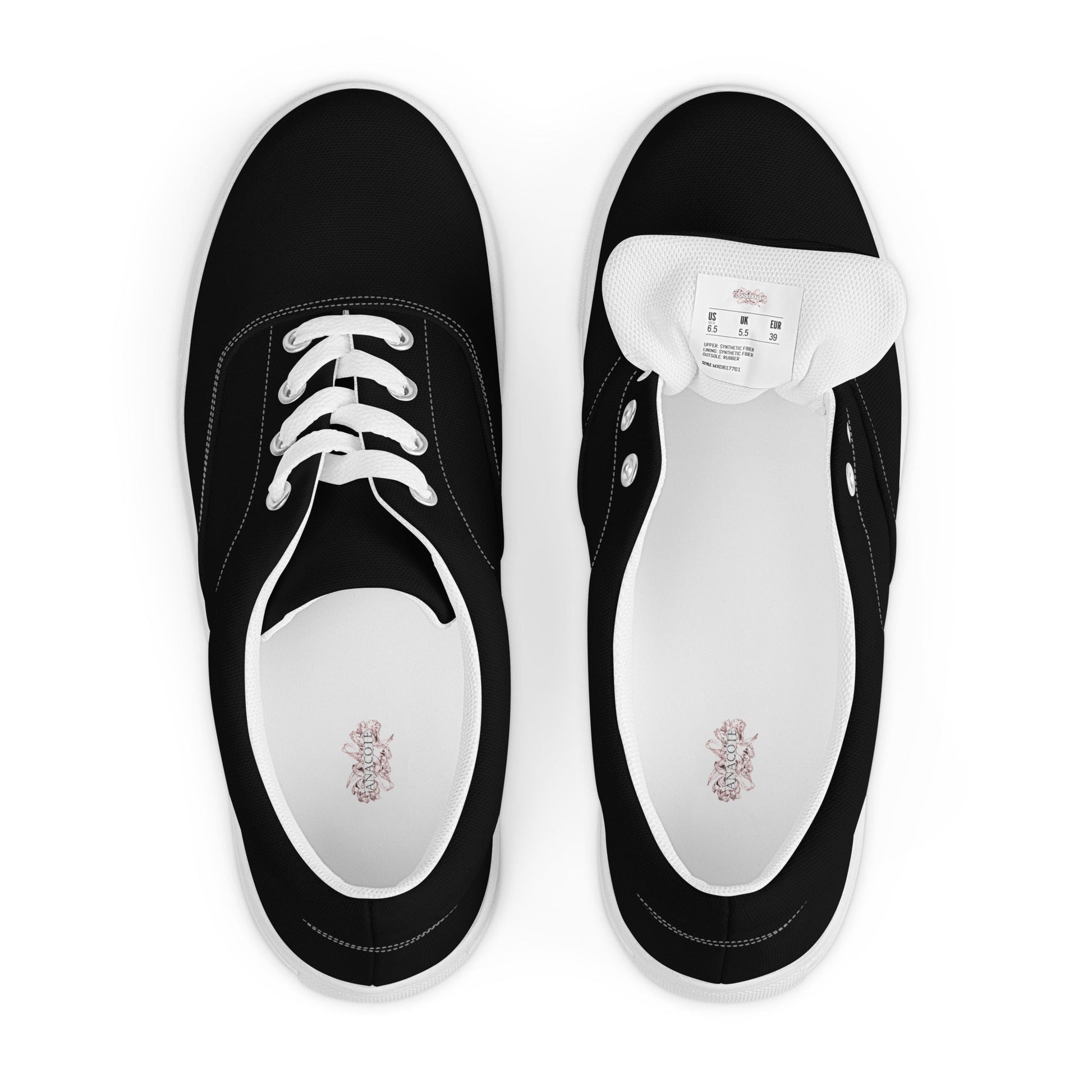 Lace - up Canvas Shoes - Rosette & Co