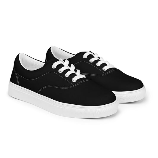 Lace - up Canvas Shoes - Rosette & Co