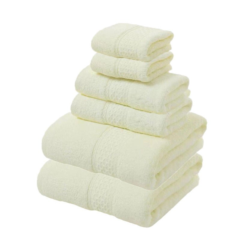 Luxury 6 Piece Cotton Towel Set - Rosette & Co
