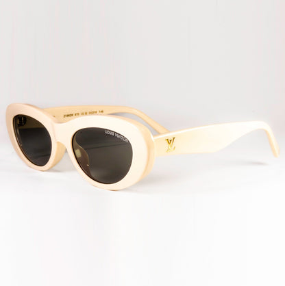 LV Fame Oval Sunglasses - Rosette & Co