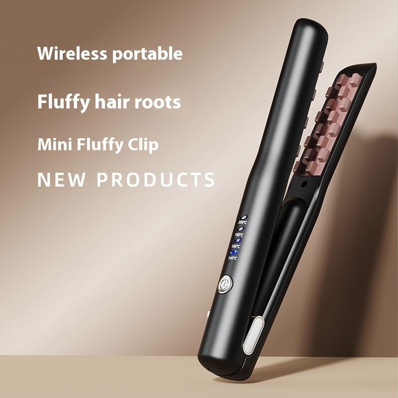Mini Wireless Hair Straightener & Curler - Rosette & Co