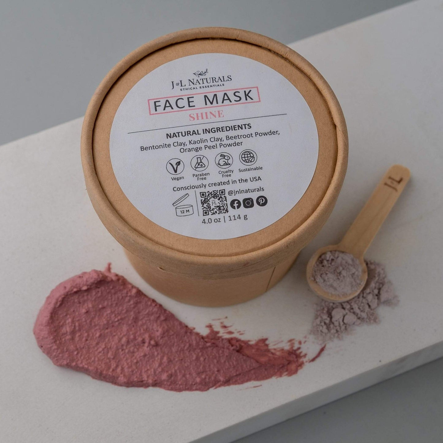 Natural Face Mask - Rosette & Co
