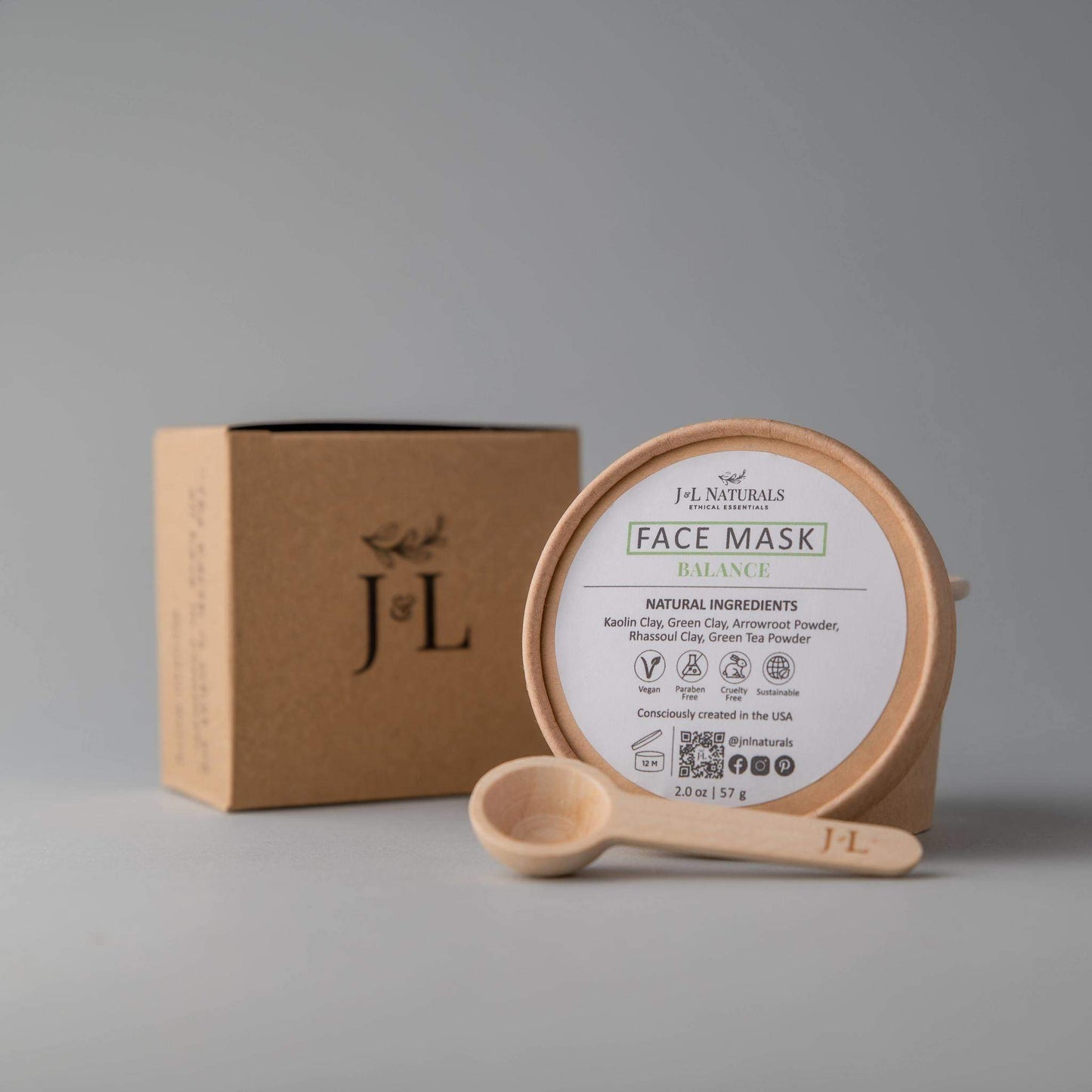 Natural Face Mask - Rosette & Co