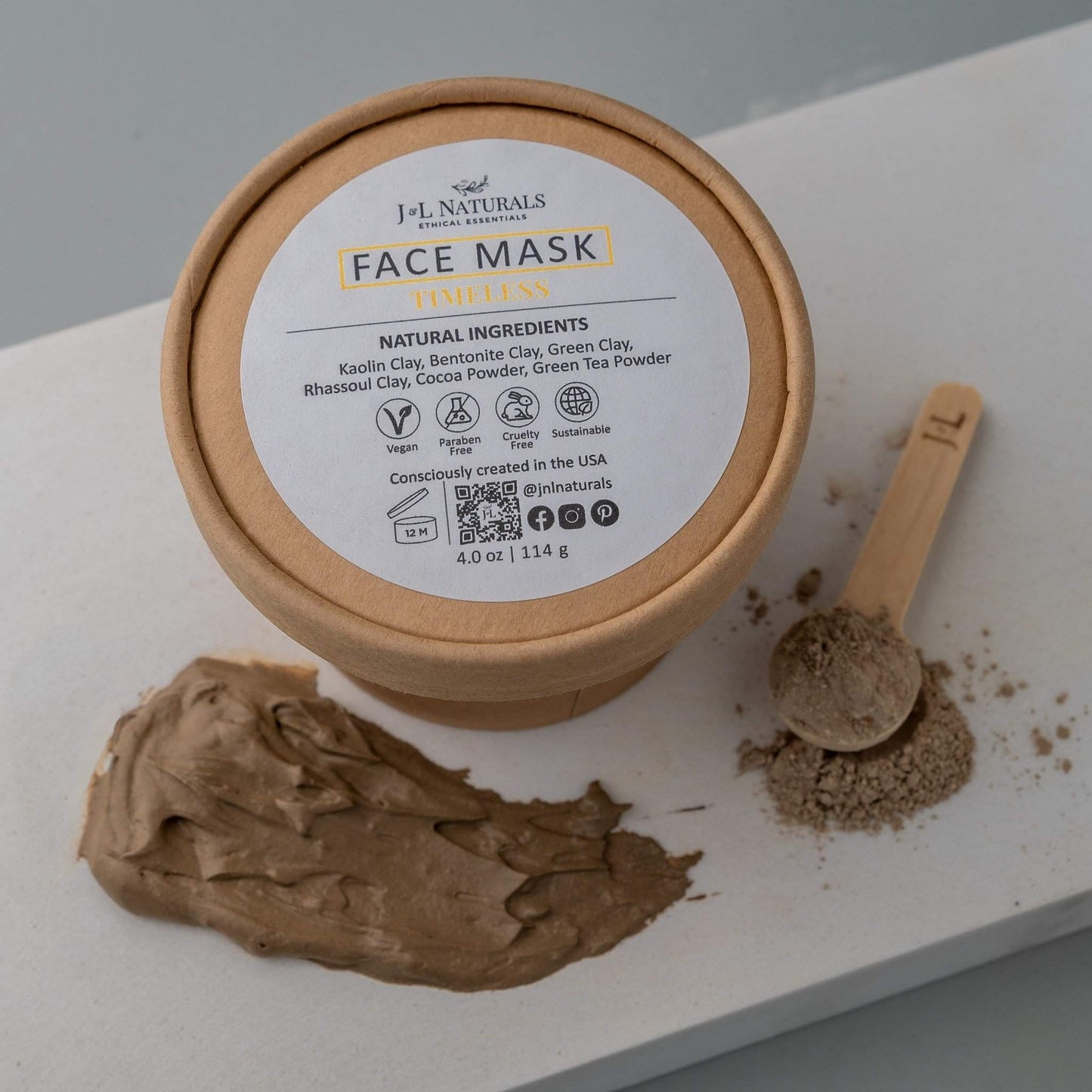 Natural Face Mask - Rosette & Co