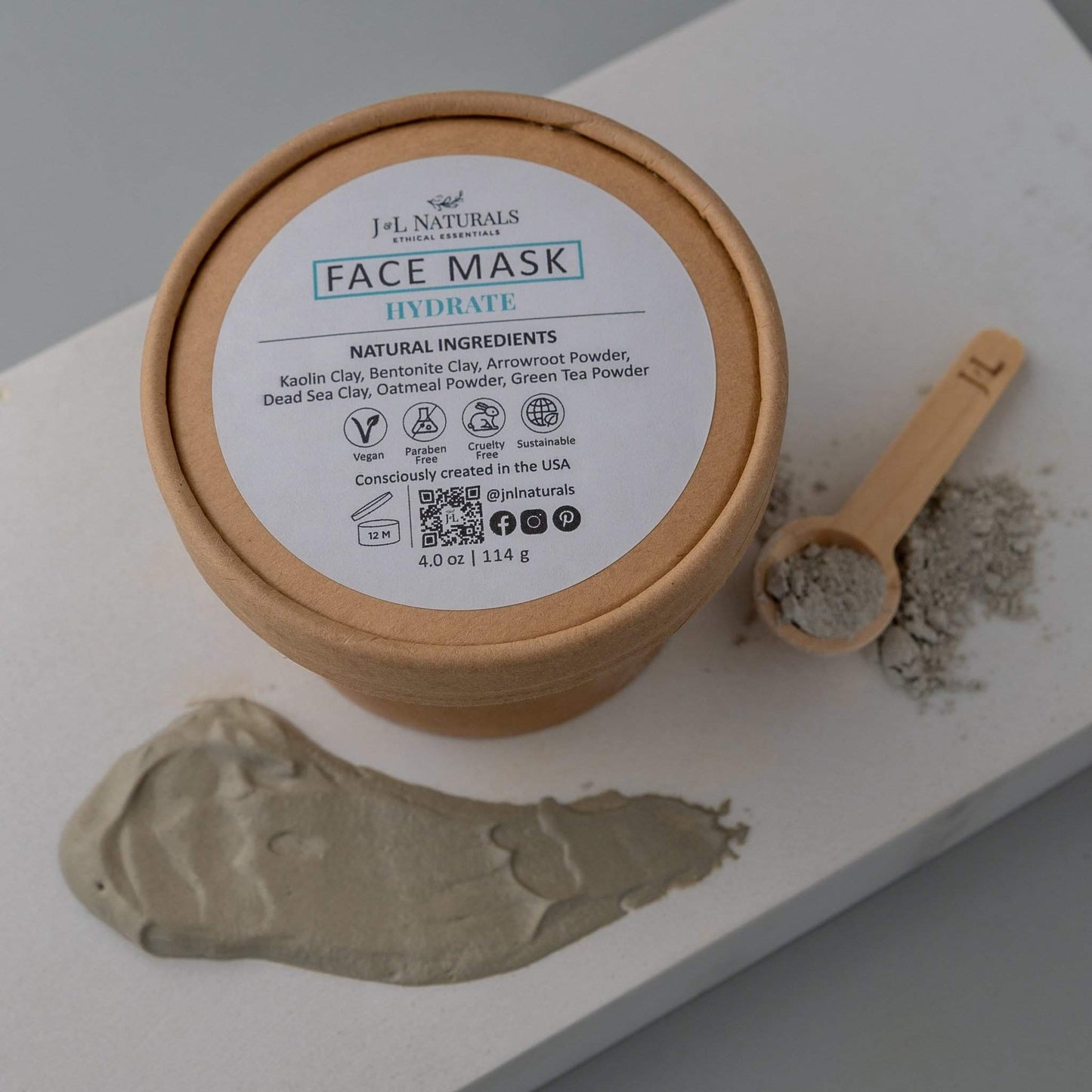 Natural Face Mask - Rosette & Co