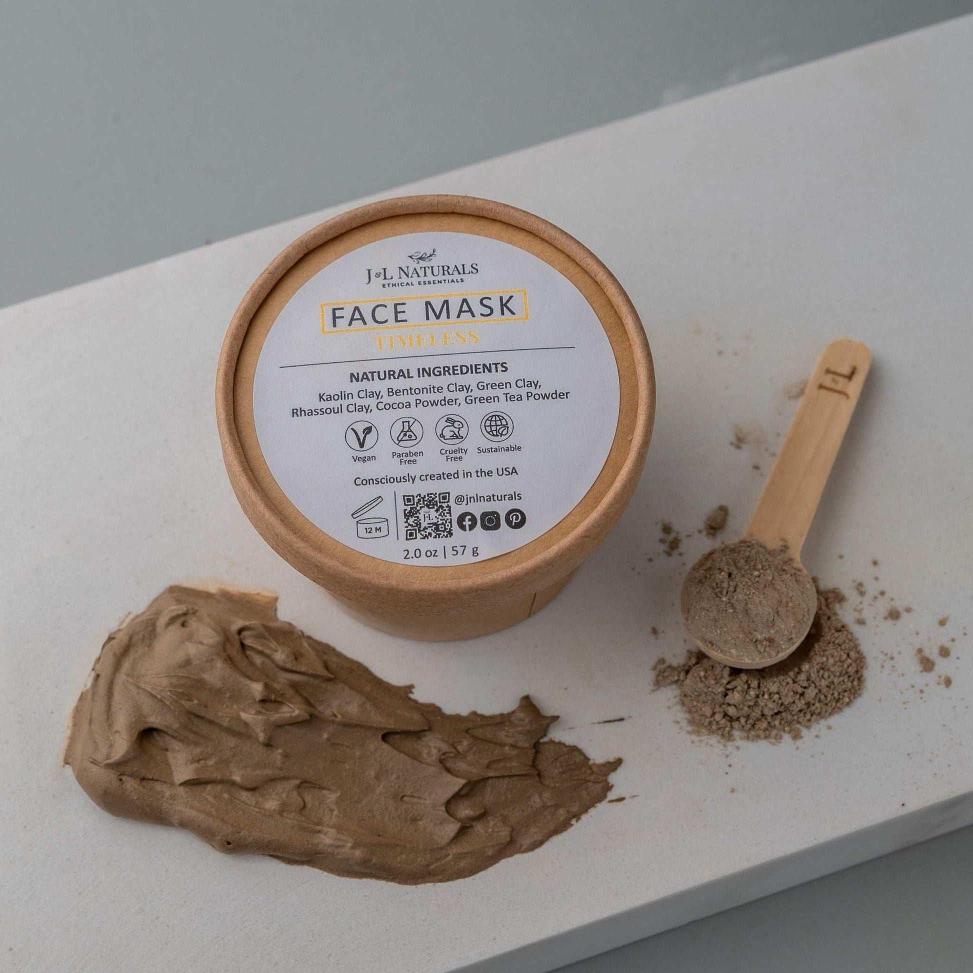 Natural Face Mask - Rosette & Co