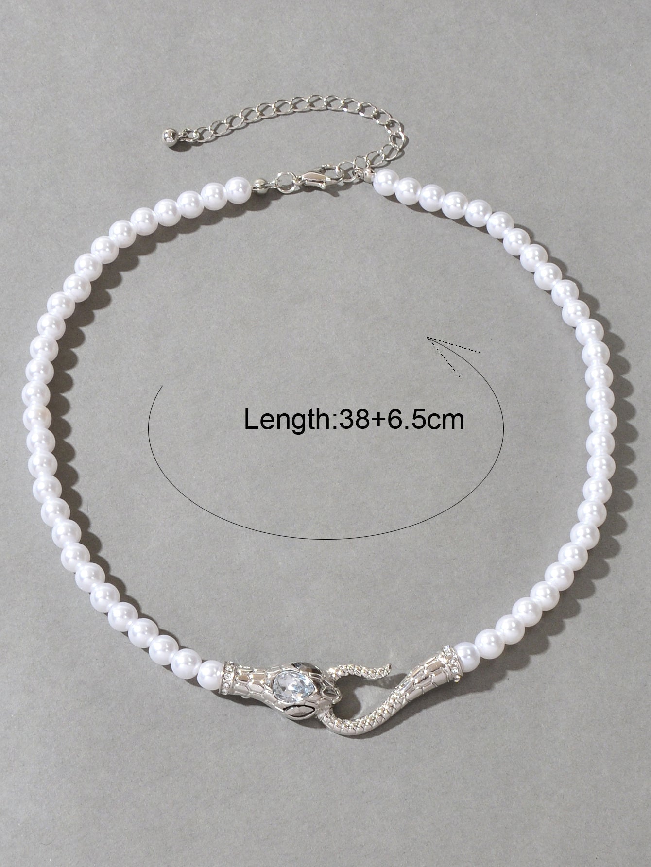 Pearl Necklace - Snake - Rosette & Co
