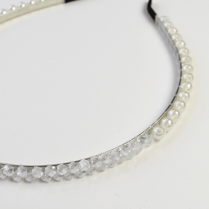 Pearly Diamond Headpiece - Rosette & Co