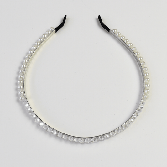 Pearly Diamond Headpiece - Rosette & Co