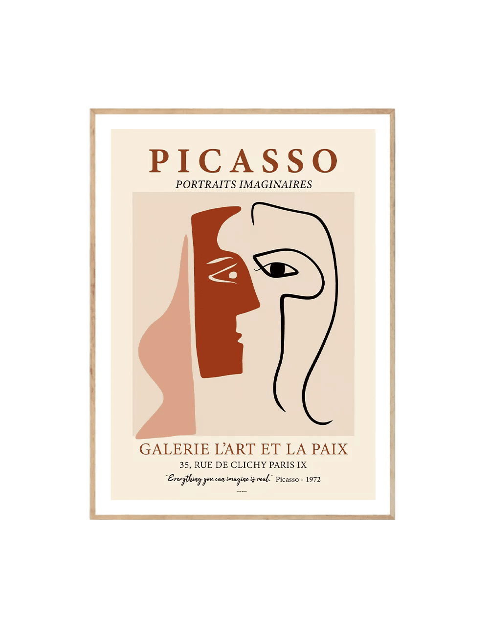 Picasso Face and Mask Art Piece - Rosette & Co