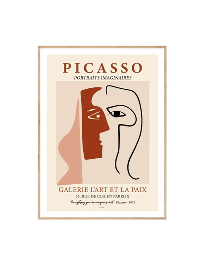 Picasso Face and Mask Art Piece - Rosette & Co