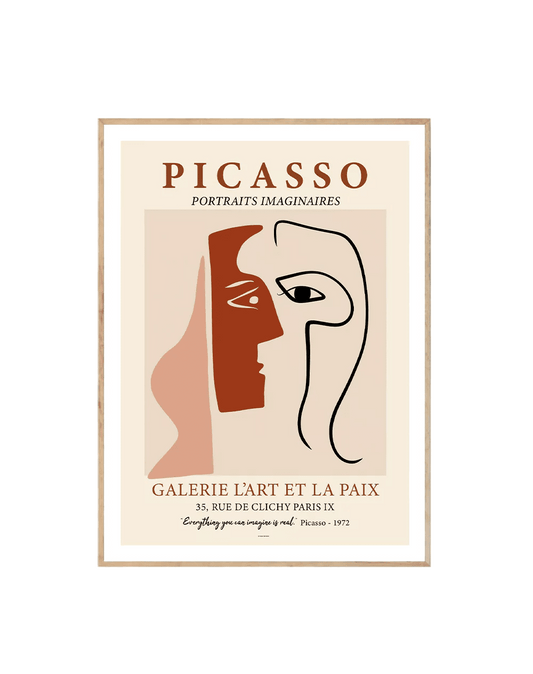 Picasso Face and Mask Art Piece - Rosette & Co