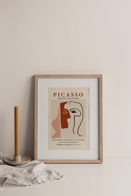 Picasso Face and Mask Art Piece - Rosette & Co
