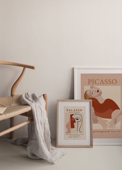 Picasso Face and Mask Art Piece - Rosette & Co