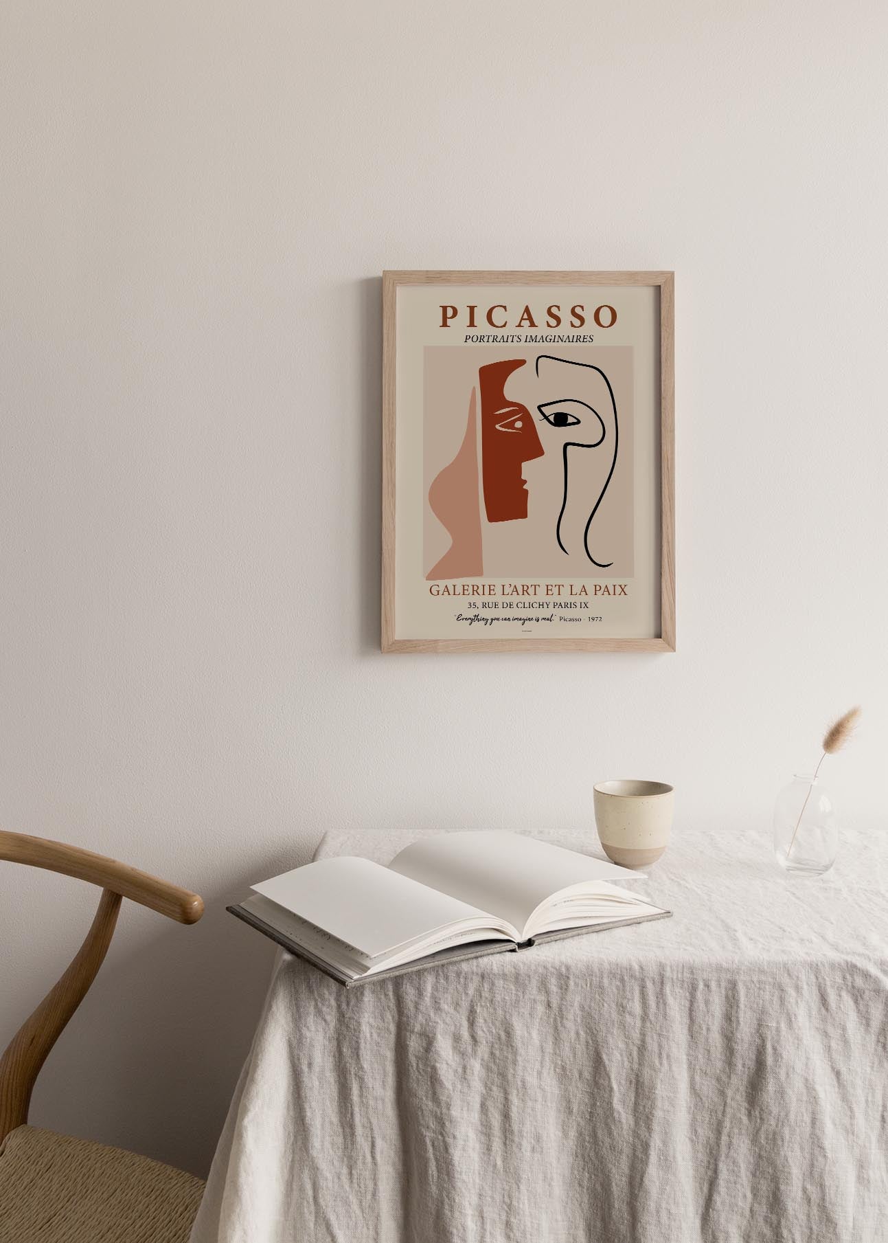 Picasso Face and Mask Art Piece - Rosette & Co