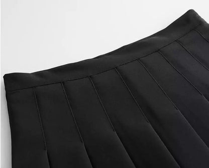 Pleated Mini Skirt - Rosette & Co